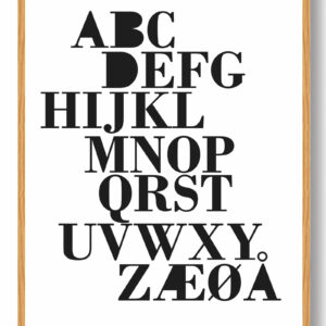 ABC-plakat