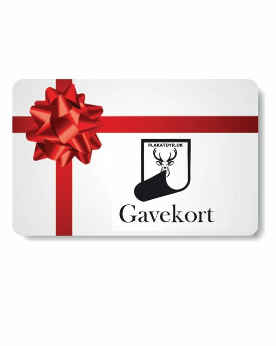Gavekort-plakatdyr