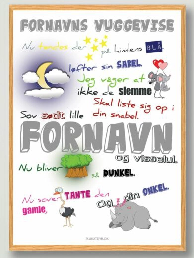 Vuggeviseplakat-graa-daab-gaveide