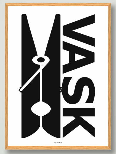 Vask - plakat