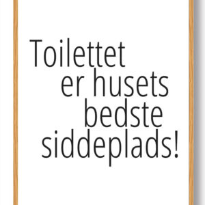 Husets bedste plads - plakat