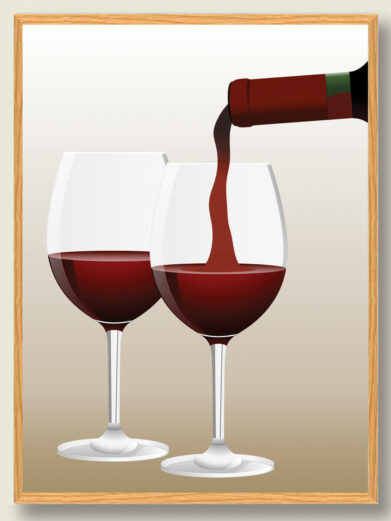 Hygge for 2 - vinplakat