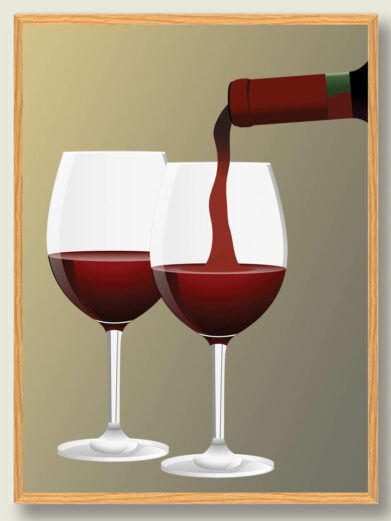 Hygge for 2 - vinplakat