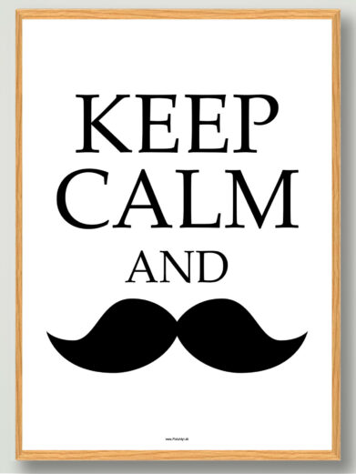 KEEP CALM - plakat