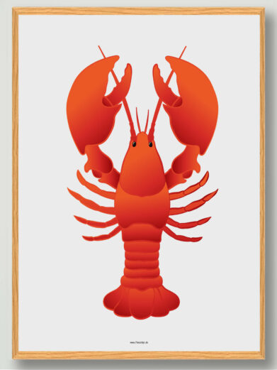 Hummer - køkkenplakat