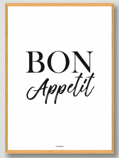 Bon Appetit - plakat