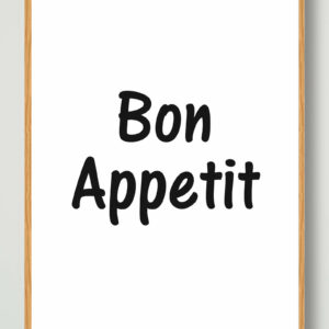 Bon Appetit - plakat