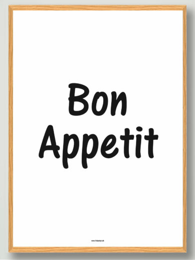 Bon Appetit - plakat
