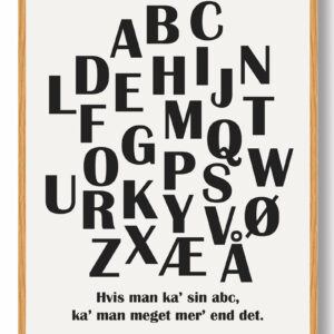 ABC-plakat