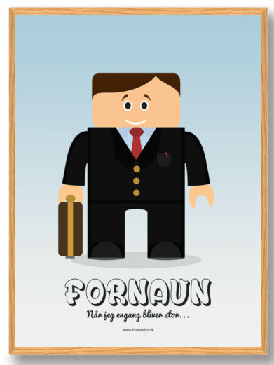 Forretningsmand - plakat