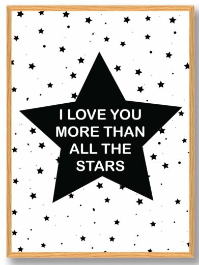 I LOVE YOU MORE... - plakat
