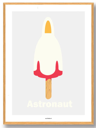 Astronaut is - plakat