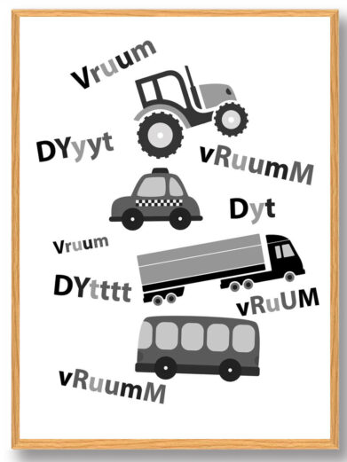 Vruum Vruum - plakat