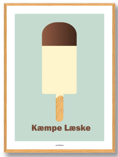 Kæmpe læske - plakat