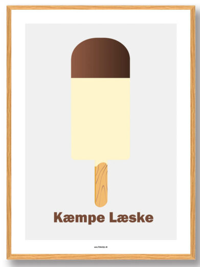 Kæmpe læske - plakat