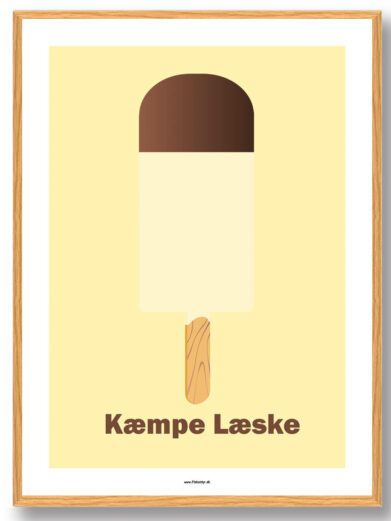Kæmpe læske - plakat