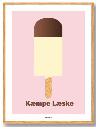 Kæmpe læske - plakat