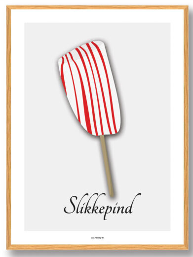 Slikkepind - plakat