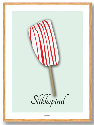 Slikkepind - plakat