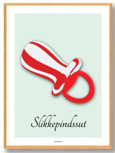 Slikkepindssut - plakat