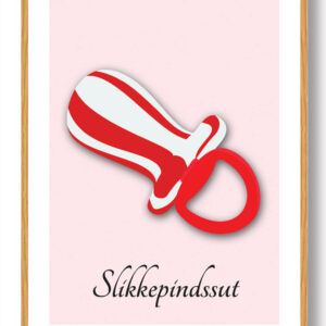 Slikkepindssut - plakat