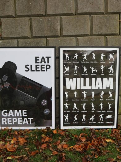 Fortnite plakater til gamer værelset.