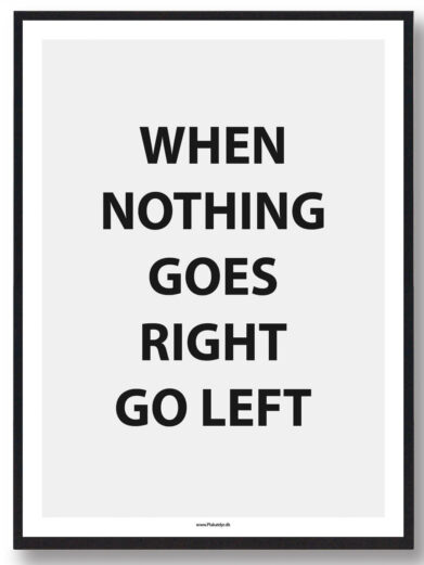 WHEN NOTHING GOES RIGHT... - gamerplakat