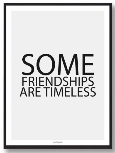 Some friendsships are timeless - gamerplakat