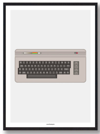 Commodore 64 - gamerplakat