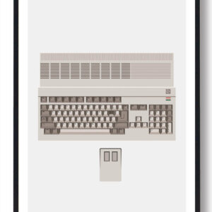 Amiga 500 - gamerplakat