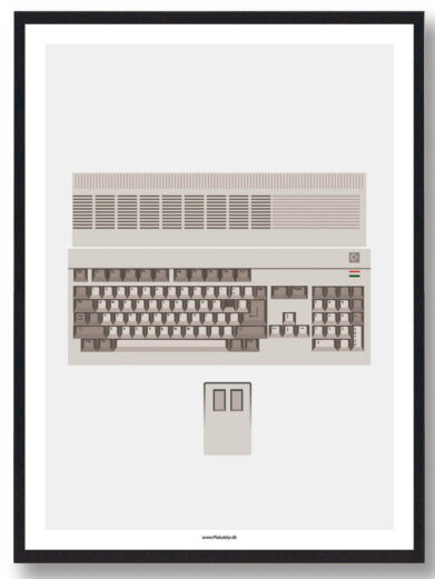 Amiga 500 - gamerplakat