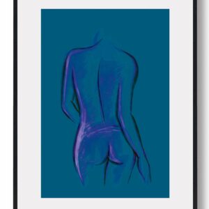 Madam Blue - plakat