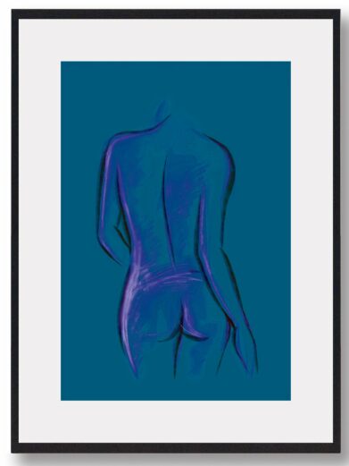 Madam Blue - plakat