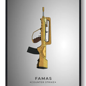 Famas - CS gamerplakater
