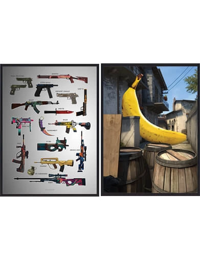 Counter strike gamerplakater