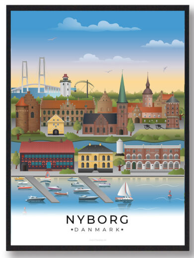 Nyborg byplakat (RESTPARTI)