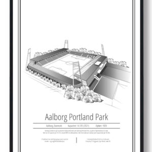 Aalborg Portland Park – AaB plakat