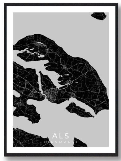 Als plakat - sort