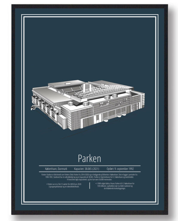 FC København - FCK parken plakat