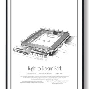 Right to Dream Park – FC Nordsjælland plakat