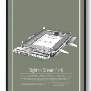Right to Dream Park – FC Nordsjælland plakat