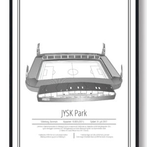 JYSK park – Silkeborg IF plakat