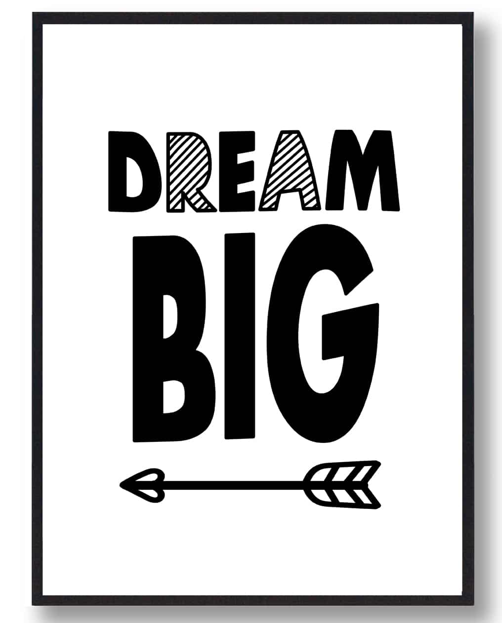 Dream Big - plakat