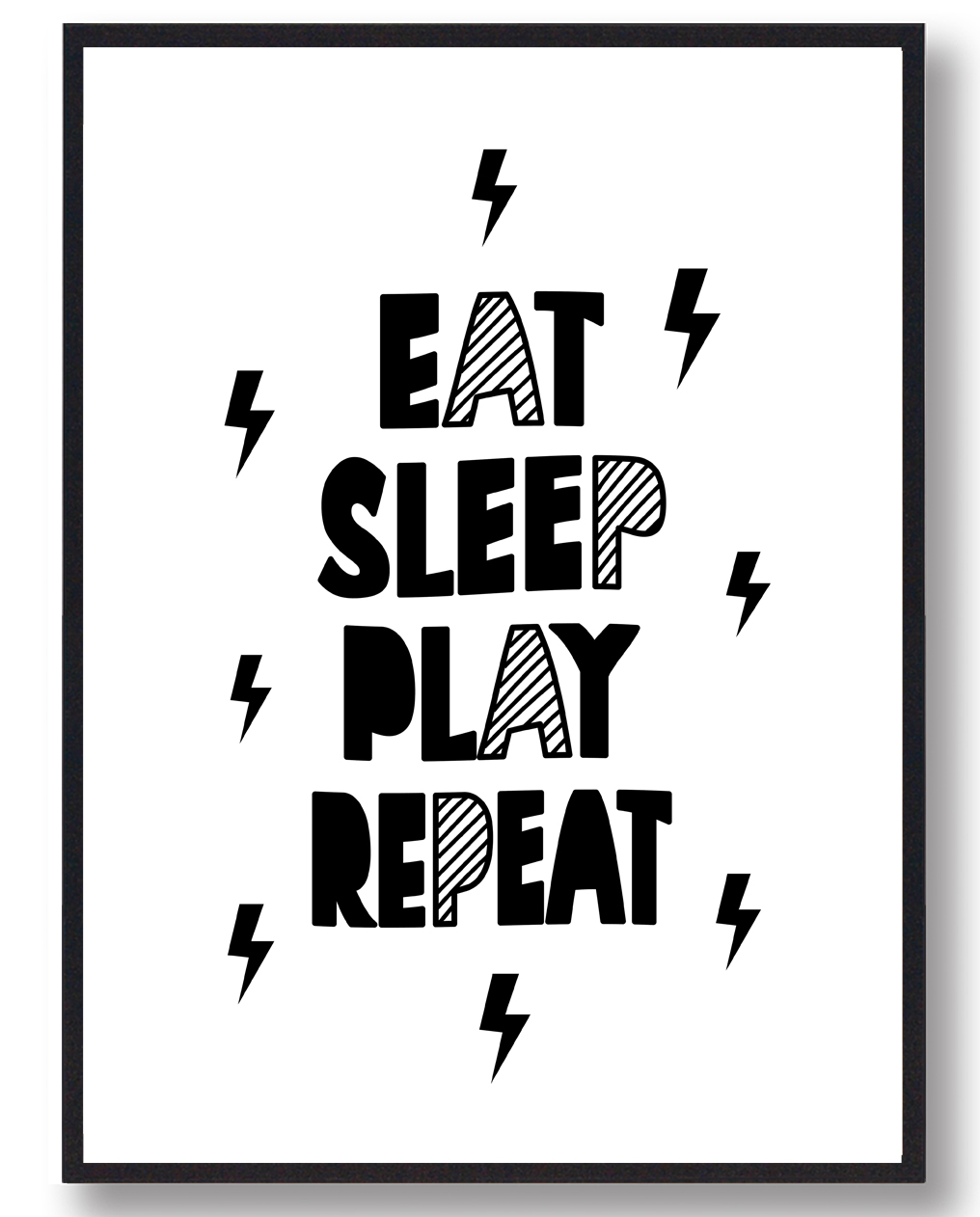 Play Repeat Plakat