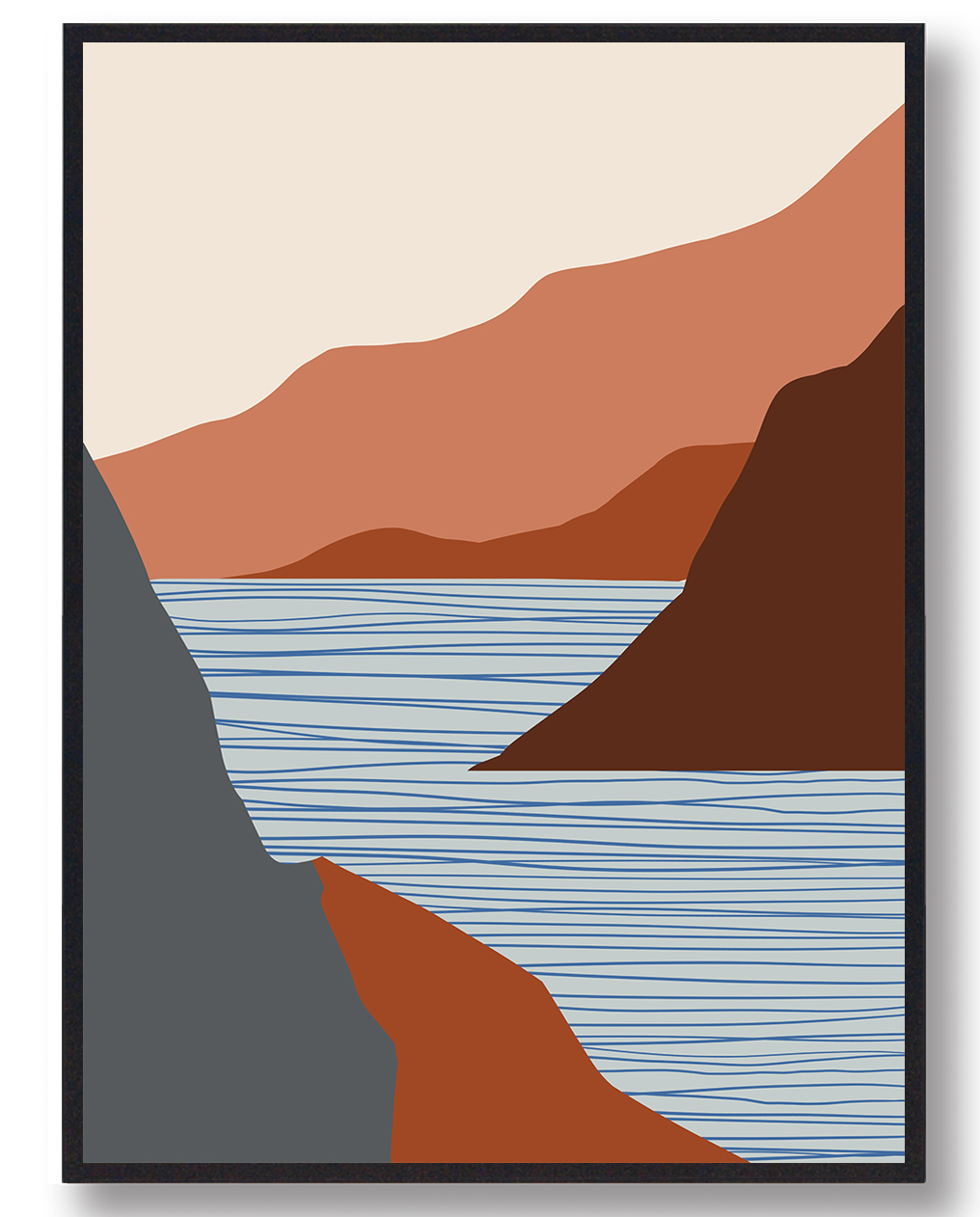 Passagen Plakat Størrelse: 70x100cm