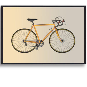 Stor cykel – cykelplakat