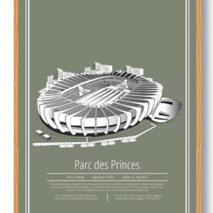 Parc des Princes - Paris Saint-Germain – PSG stadion plakat