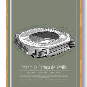Estadio Ramón Sánchez Pizjuán - Sevilla – stadion plakat