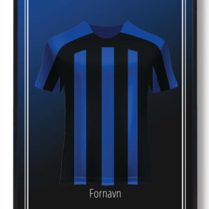 Inter Milan - trøje med navn