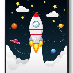 Rumraket - plakat
